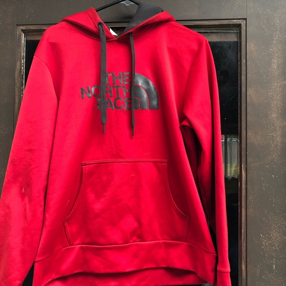 The North Face Shirts The North Face Men Red Hoodie Sweatshirt Size M Poshmark